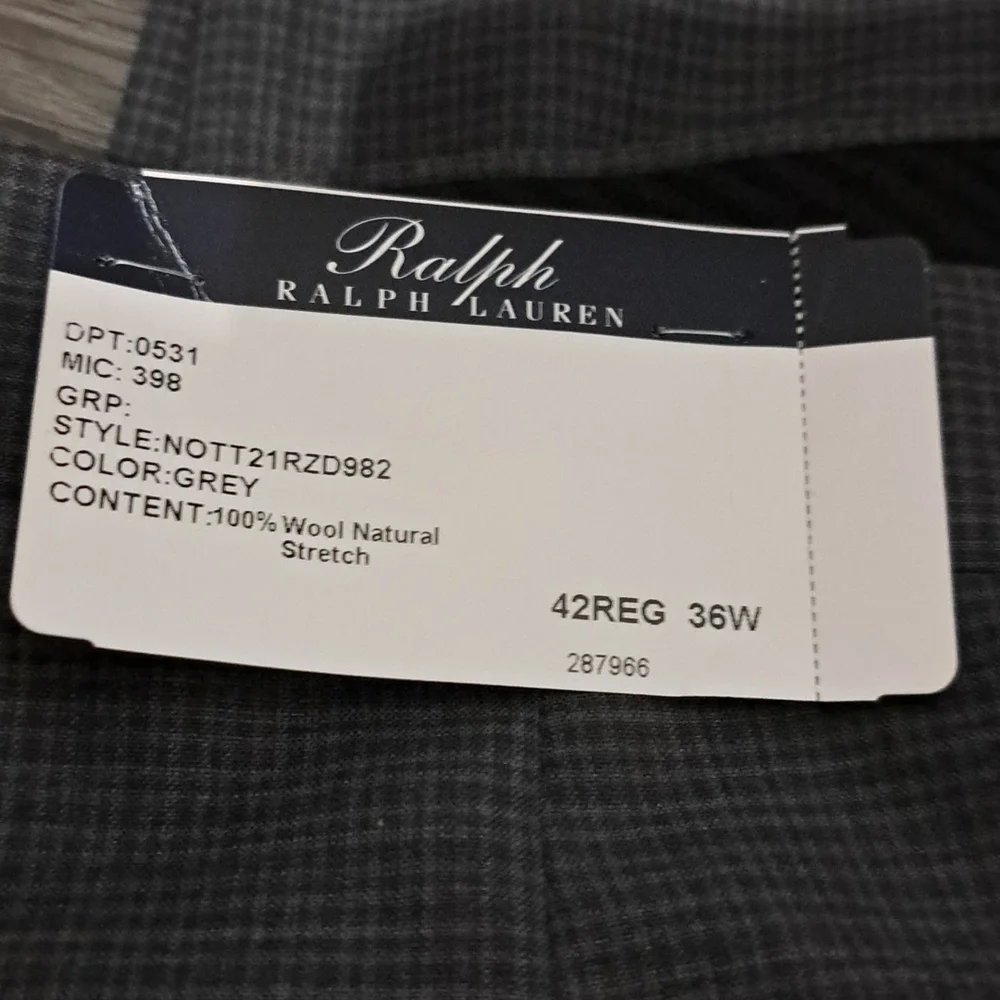 Ralph Lauren Classic-Fit Wool Blend 2-Piece Tailored Suit
